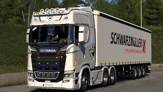 EURO TRUCK SIMULATOR 2 LIVE  TRUCKERSMP amp PROMODS [upl. by Enerahs]