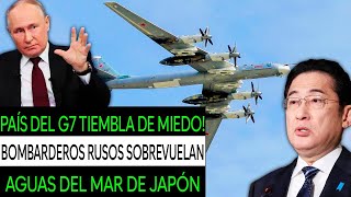 OTAN EN DEFCON 1 BOMBARDEROS RUSOS NUCLEARES SOBREVUELAN JAPON [upl. by Calesta]