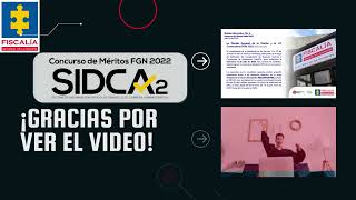 Como Saber Si Fui Admitido en el Concurso de Méritos de La fiscalía 2022 2023 Para Presentar el Exa [upl. by Longmire]