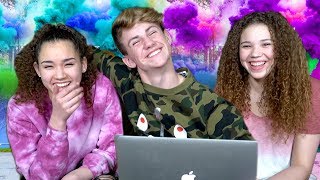 MattyBRaps Reacts COLORS Haschak Sisters  BIG ANNOUNCEMENT [upl. by Arok]