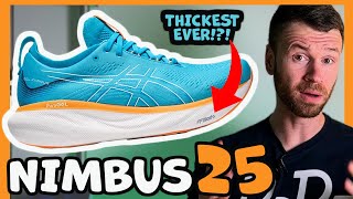 415mm STACK HEIGHT  Asics GelNimbus 25 Review  Updated Gel FINALLY  Cumulus 24 vs Nimbus 25 [upl. by Nance]