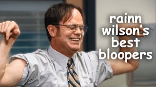 the office bloopers but its just dwight  Best of Rainn Wilsons Bloopers  Comedy Bites [upl. by Cheshire]