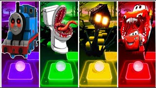 CHO CHO CHARLIE 🆚 SKIBIDI TOILET 🆚 EXTRA SLIDE 🆚 ODDBODS 🆚 BUS EATER 🆚 Tiles Hop EDM Rush🔥❤️🎶🎵 [upl. by Salisbury332]