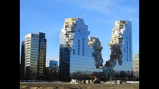 Nieuwbouw in de diverse stadsdelen van Amsterdam [upl. by Llebana330]