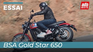 Essai BSA Gold Star 650  classique par essence [upl. by Sheya]