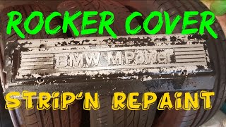 M3 project painting my valve cover top [upl. by Eniamej]