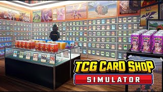 TCG Card Shop Simulator  Early Gameplay Trailer [upl. by Namilus]