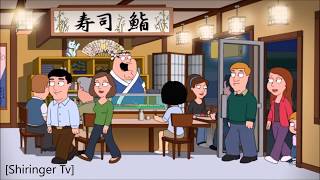 Family Guy  Peters Sushi Restaurant [upl. by Rodoeht]