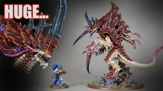 Painting the Norn Emissary in a Hive Fleet Kraken Color Scheme  Warhammer 40k Tutorial [upl. by Ro]