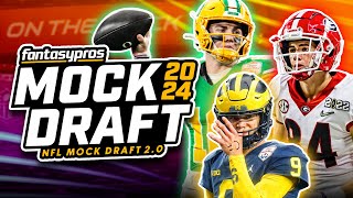 2024 NFL Full TwoRound Mock Draft For Every Team THE DRAFT IS SET [upl. by Valli]