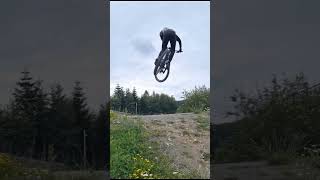 Jumpline in winterberg✅️ mtb mtbjumps viral epic new sick fyp downhill [upl. by Woehick480]