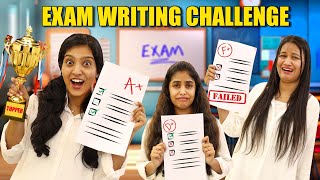 ONAM EXAM WRITING CHALLENGE 🤩  ഞങ്ങൾക്കു ഓണപ്പരീക്ഷ 😂 ആരാകും TOPPER 🏆 PULLOTHI [upl. by Phillip183]