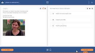 Luisteren examen A2 nieuw systeem 4 vragen [upl. by Tertias366]