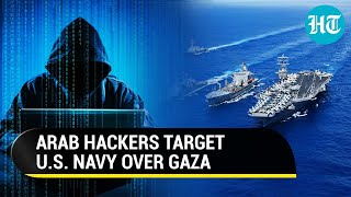 ProPalestine Hackers Penetrate US Navys 5th Fleet Secret Document Military Base Data Accessed [upl. by Nihsfa93]