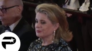 Catherine Deneuve  Montée des marches de Cannes 2014 [upl. by Plantagenet470]