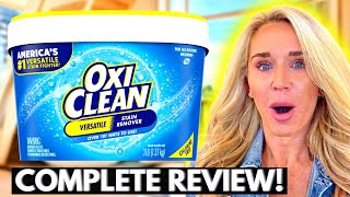 OxiClean Versatile Stain Remover Powder Full Review [upl. by Acissev]