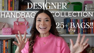 My Entire Handbag Collection 25 BAGS [upl. by Lenad204]