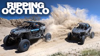 Polaris Rzr Pro Rs RIPPING in Ocotillo Wells [upl. by Avictor585]