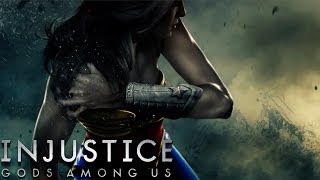 Injustice Gods Among Us  Wonder Woman  Classic Battles on Very Hard [upl. by Annotahs]