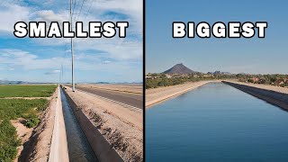 Fishing The SMALLEST amp BIGGEST Canals In Arizona Unexpected [upl. by Ila]