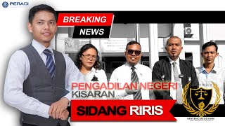 SIDANG KE 2 RIRIS HUTAGALUNG DI PENGADILAN NEGERI KISARAN [upl. by Keli259]