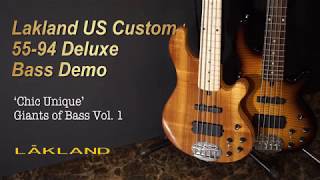 MusicForce Lakland US Custom 5594 Demo Chic Unique  Giant of bass Vol1 [upl. by Katee569]