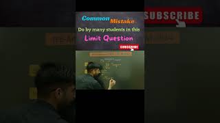 🔥 Common Mistakes in Limit Problems for JEE Advanced 📉 jeemains jeeadvanced limit iitjeemaths [upl. by Haliak]