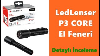 LedLenser P3 CORE El Feneri ledlenser bushcraft taktik [upl. by Eceertal]