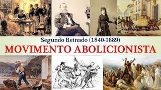 História do Brasil  Segundo Reinado 18401889  Aula 06  Movimento Abolicionista [upl. by Litt697]