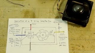 0033 4Wire Computer Fan Tutorial [upl. by Strang997]