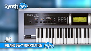 ROLAND GW7 WORKSTATION  Jam [upl. by Rubliw]