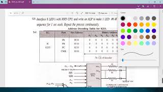 8255 Programming Example [upl. by Ainet]