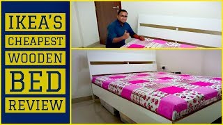 IKEAs cheapest wooden bed amp mattress  Trysil amp Beito In Depth Review HINDI  IKEA Hyderabad [upl. by Bornie]