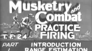 1935 Army Marksmanship Training Film  Musketry and Combat Practice Firing full [upl. by Larena]