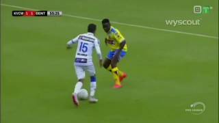 Kenneth  Kenny Saief \ all goals  skills and dribbles for KAA Gent [upl. by Icyac]