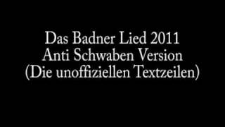 Gino Wild  Das Badnerlied inoffizielle Strophen Spaß Version [upl. by Soane]