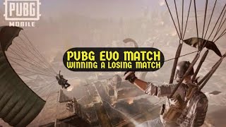 Pubg Evo Team Match nearly impossible Victory Pubg Bestgameplay Evo [upl. by Bernadina844]