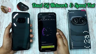 Nothing Phone 2a Dual 5G Network Test  Jio 5G amp Airtel 5G test on Nothing Phone 2a 5G [upl. by Anamuj]