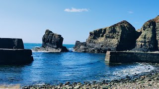 Visiting Stunning and Historical Latheronwheel Harbour  Scotland Tour [upl. by Asereht]