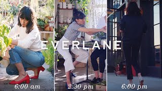 Spending 12 Hours in Heels  The Everlane Day Heel [upl. by Nahgam]