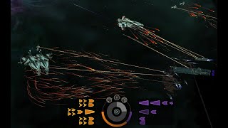 ES2 UE vs Riftborn Fleet Battle at Rukbat [upl. by Dorey]