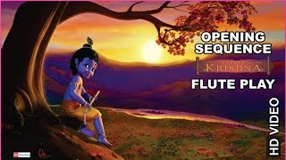 Little Krishna  Opening Sequence  Flute [upl. by Manson]