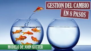 Cómo facilitar el cambio organizacional  Modelo de 8 pasos de John Kotter [upl. by Kcerb493]