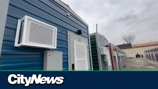 Peterborough builds 50 transitional tiny homes in response to homelessness [upl. by Ayital629]