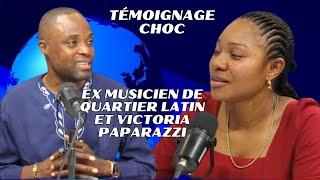 TÉMOIGNAGE CHOC EX CHANTEUR DU QUARTIER LATIN ET VICTORIA ELEYSON NOMMÉ PAPARAZZI AUJOURDHUI SERVI [upl. by Tletski]