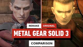 Metal Gear Solid Delta  SideBySide Graphics Comparison [upl. by Notsehc201]