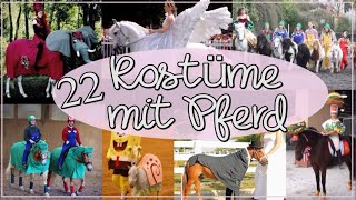 22 KOSTÜME MIT PFERD ✮ Fasching Karneval Kostümspringen ♥ Verkleidungen [upl. by Acinorehs]