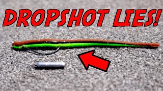 This WILL CHANGE Everything You Believe About The Dropshot Rig [upl. by Lind]