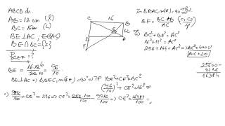 Teoreme in triunghiul dreptunghic Problema I [upl. by Mckeon]