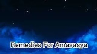 Simple Remedies for Amavasya will give you Positivity  Remedy 2 [upl. by Ricki46]